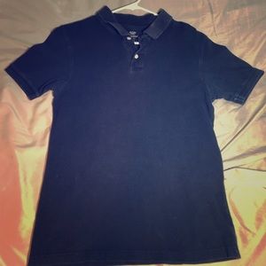 Navy polo shirt